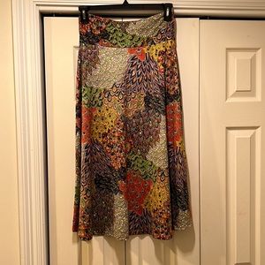 Women’s peacock skirt